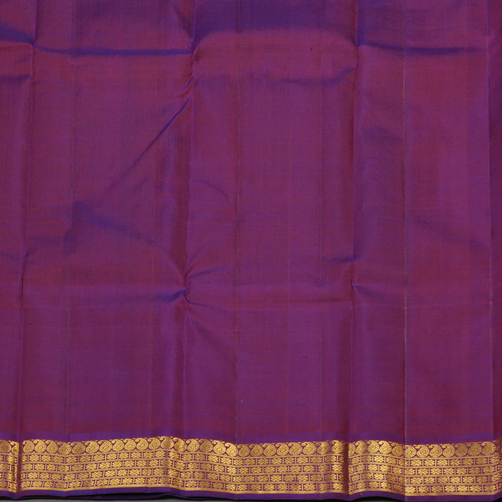 Hayagrivas Handloom Pure Kanjivaram Silk Saree in Vibrant Sky Blue KBE530F4-1