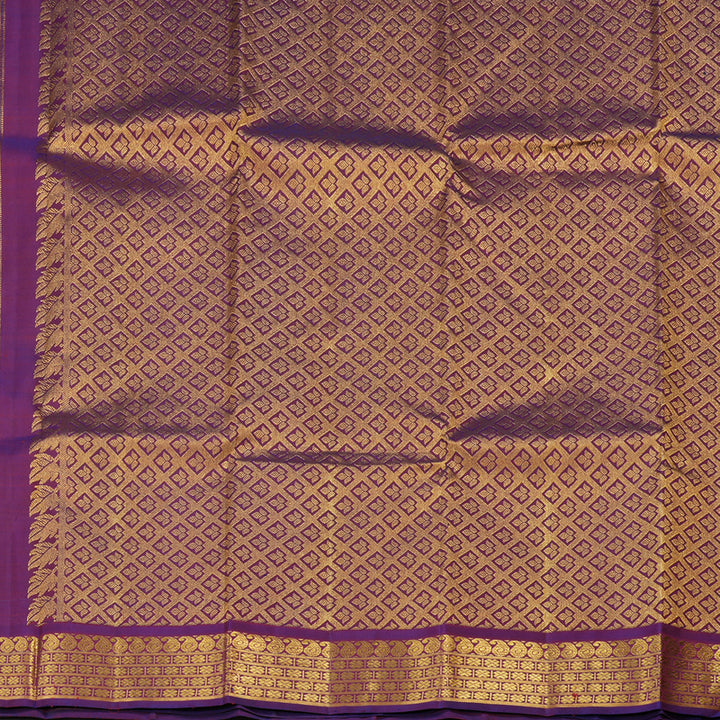 Hayagrivas Handloom Pure Kanjivaram Silk Saree in Vibrant Sky Blue KBE530F4-1