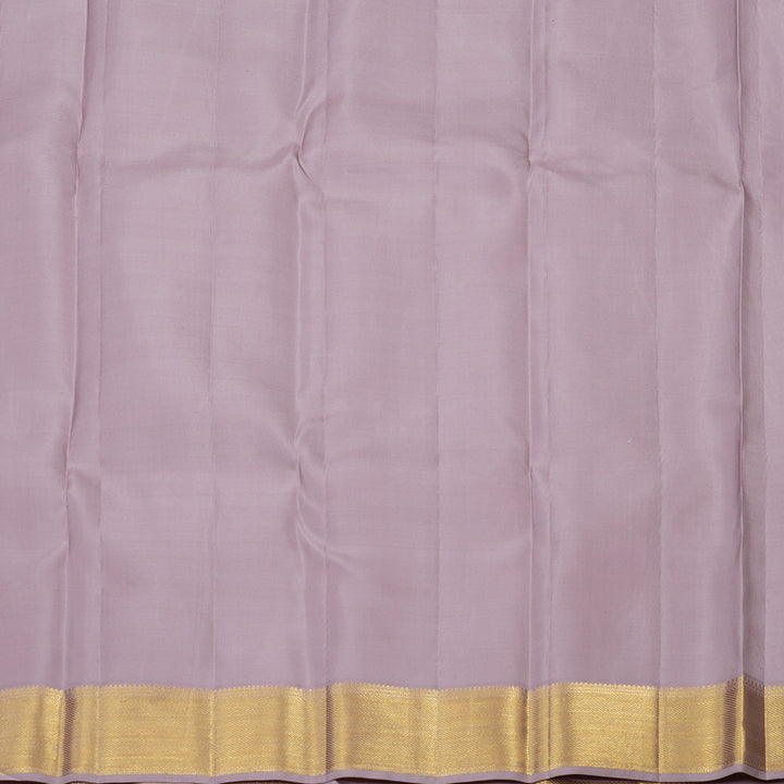 Hayagrivas Handloom Pure Kanjivaram Silk Saree in Captivating Rosewood Pink KBE543F14-2