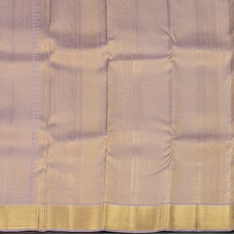 Hayagrivas Handloom Pure Kanjivaram Silk Saree in Captivating Rosewood Pink KBE543F14-2