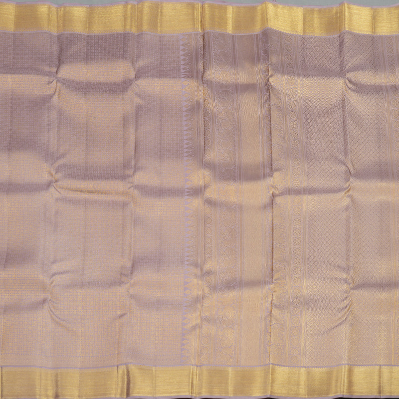Hayagrivas Handloom Pure Kanjivaram Silk Saree in Captivating Rosewood Pink KBE543F14-2