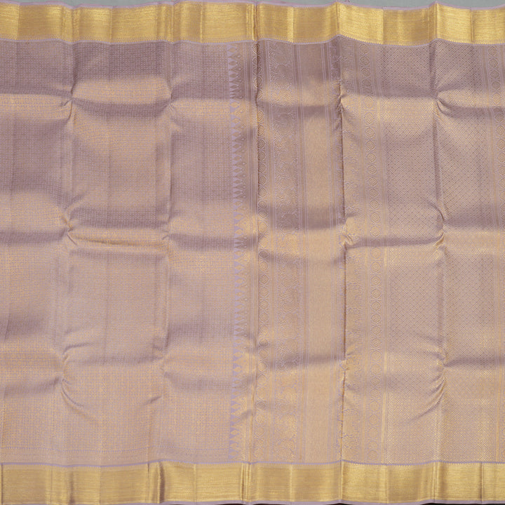Hayagrivas Handloom Pure Kanjivaram Silk Saree in Captivating Rosewood Pink KBE543F14-2