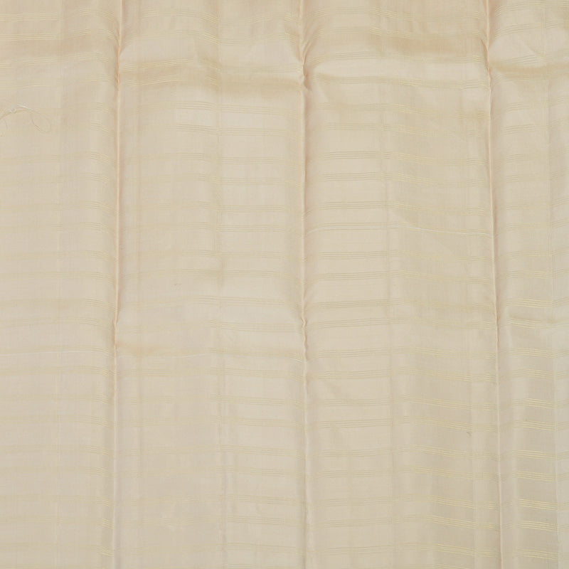 Hayagrivas Handloom Cream Kanjivaram Silk Saree KBE543F3-1