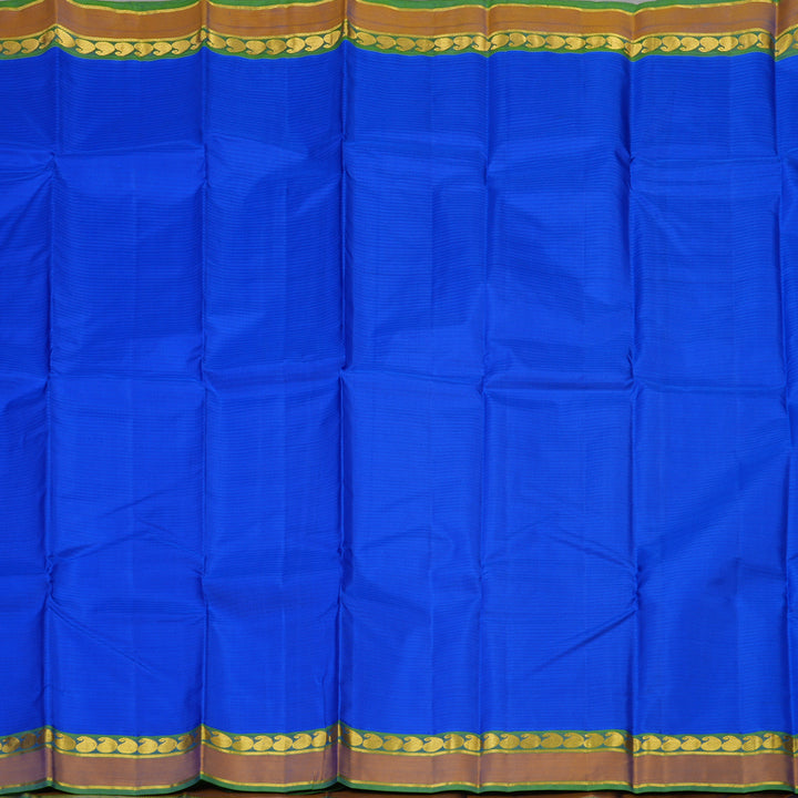 Hayagrivas Handloom Pure Kanjivaram Silk Saree in Stunning Blue KBE563F1-17