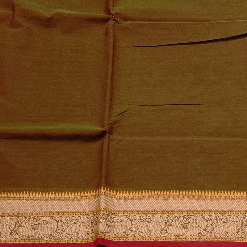 Hayagrivas Handloom Pure Cotton Saree in Bold Mandhalir KBE57D1-50