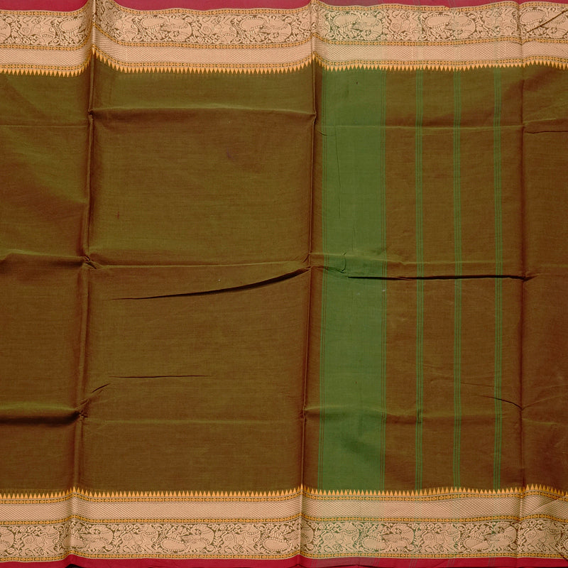 Hayagrivas Handloom Pure Cotton Saree in Bold Mandhalir KBE57D1-50