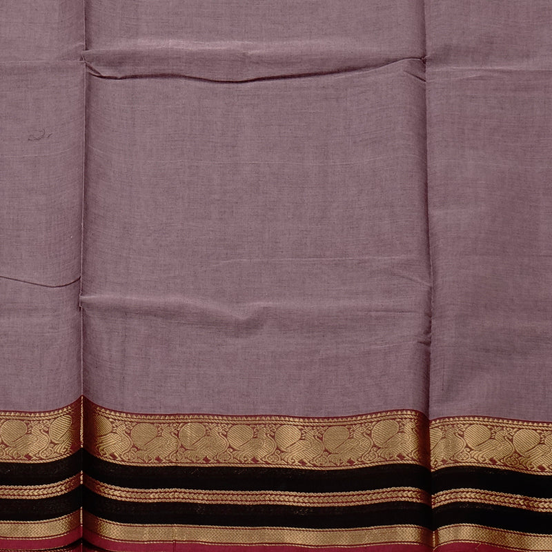 Hayagrivas Handloom Pure Cotton Saree in Delicate Light Onion Pink KBE57D3-30