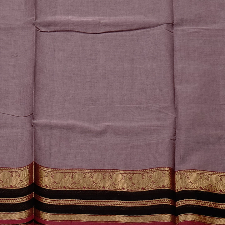 Hayagrivas Handloom Pure Cotton Saree in Delicate Light Onion Pink KBE57D3-30