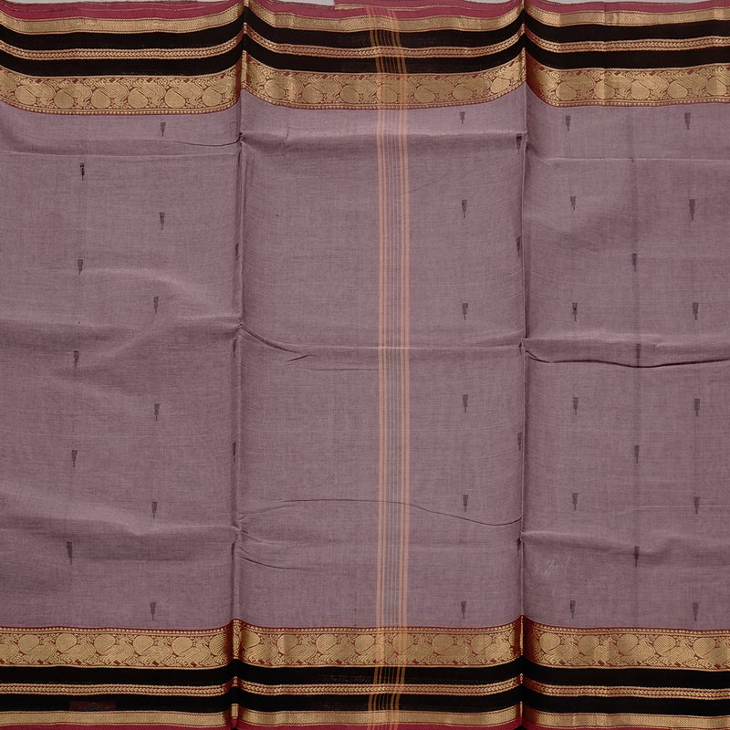 Hayagrivas Handloom Pure Cotton Saree in Delicate Light Onion Pink KBE57D3-30