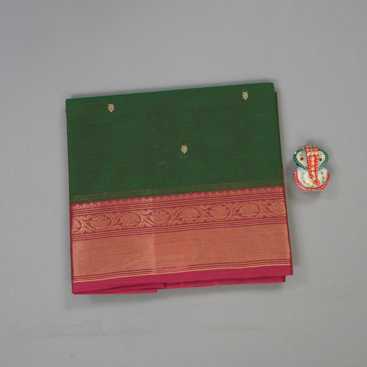 Hayagrivas Handloom pure cotton saree in Manthalir with pink KBE57D3-33