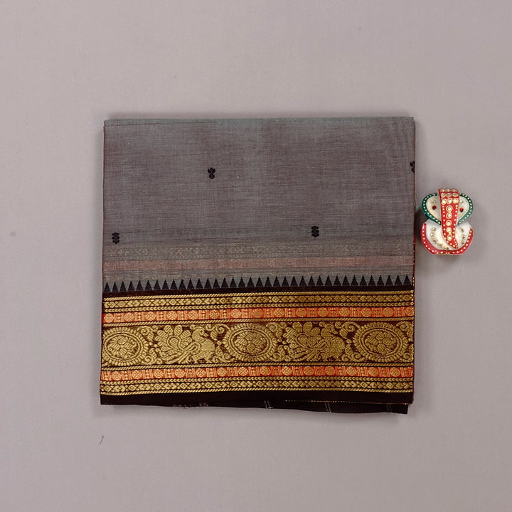 Hayagrivas Handloom Pure Cotton Saree in Contemporary Light Onion Pink KBE57D3-72