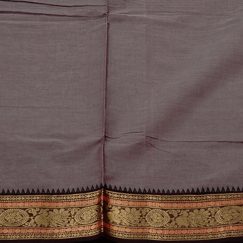 Hayagrivas Handloom Pure Cotton Saree in Contemporary Light Onion Pink KBE57D3-72