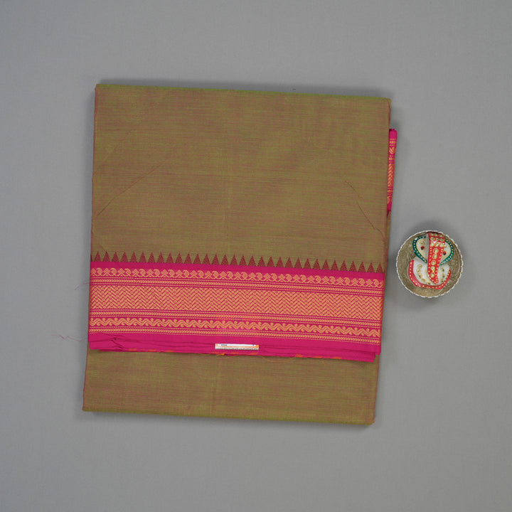 Hayagrivas Manthalir Handloom Ten Yards Cotton Saree KBE583F3-8
