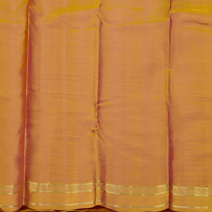 Hayagrivas Handloom Kanjivaram Silk Saree in Dazzling Reddish Pink KBE58D3-2