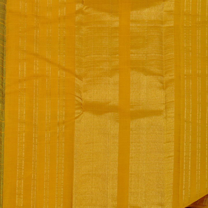 Hayagrivas Dark Green Handloom Kanjivaram Silk Saree KBE59D1-1