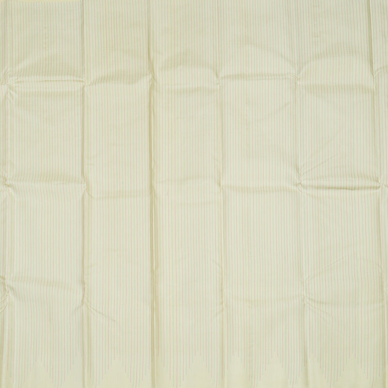 Hayagrivas Handloom Half White Kanjivaram Silk Saree KBE59D4-4