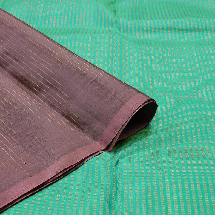 Hayagrivas Handloom Kanjivaram silk saree in Rosewood pink KBE59D4-1