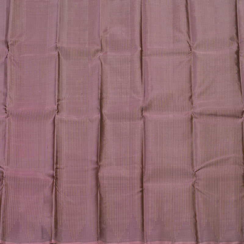 Hayagrivas Handloom Kanjivaram silk saree in Rosewood pink KBE59D4-1