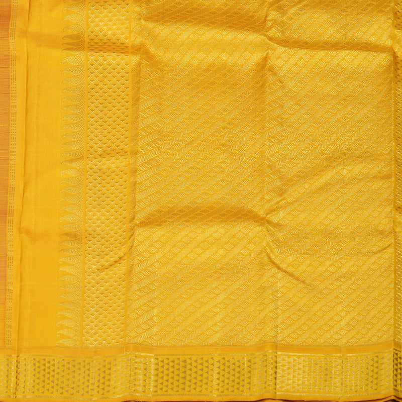 Hayagrivas Handloom Pure Kanjivaram Silk Saree in Majestic Maroon KBE600F5-1