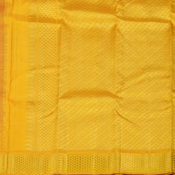 Hayagrivas Handloom Pure Kanjivaram Silk Saree in Majestic Maroon KBE600F5-1