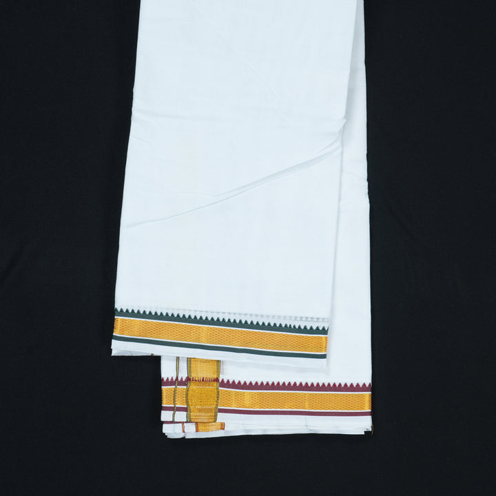 Hayagrivas Handloom 9*5 Cotton Dhothi KBE605F1-1 40K