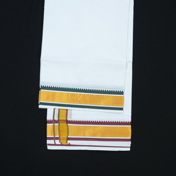 Hayagrivas Handloom 8 Mulam Cotton Dhotis KBE605F4-1 70K