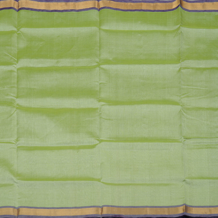 Hayagrivas Handloom Pure Silk Cotton Saree in Dreamy Pastel Green KBE61D1-11