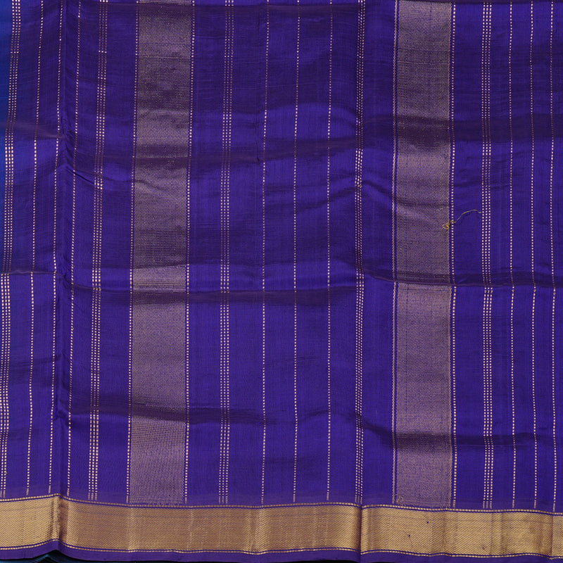 Hayagrivas Handloom Pure Silk Cotton Saree in Elegant Sky Blue KBE61D2-10