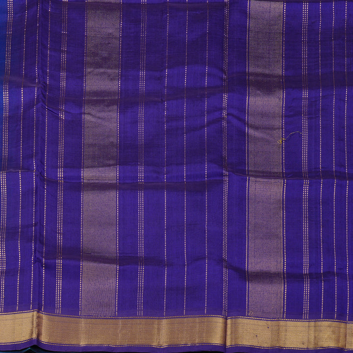 Hayagrivas Handloom Pure Silk Cotton Saree in Elegant Sky Blue KBE61D2-10