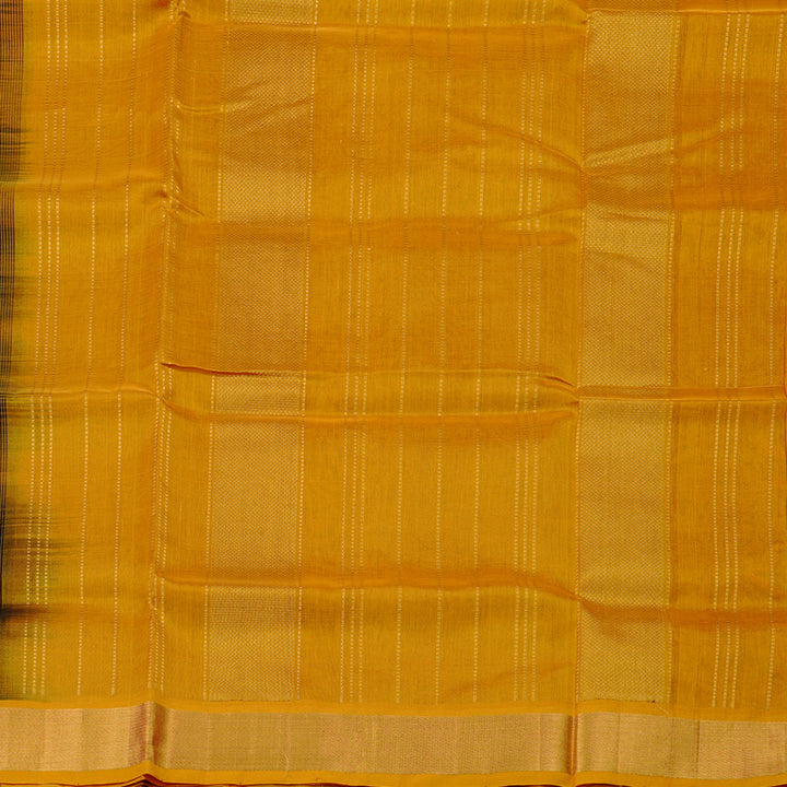 Hayagrivas Handloom Silk Cotton Saree in Classic Black KBE61D2-4