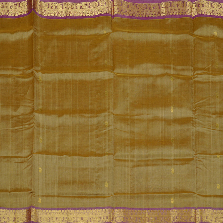 Hayagrivas Handloom Pure Silk Cotton Saree in Understated Sandal Beige KBE61D3-24