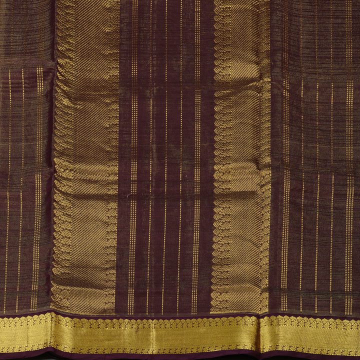 Hayagrivas Handloom Silk Cotton Saree in Sophisticated Beige KBE61D7-4