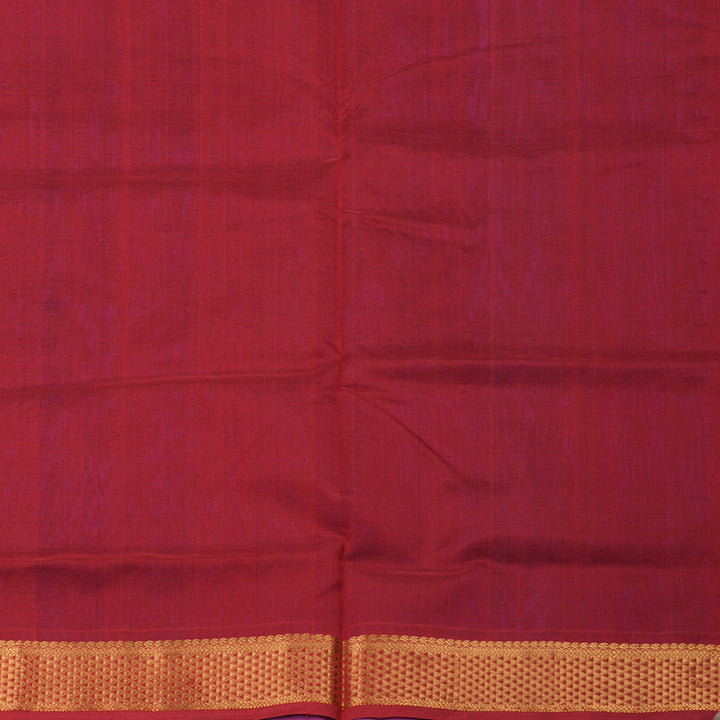 Hayagrivas Handloom Pure Silk Cotton Saree in Ms Blue with Red KBE629F2-5