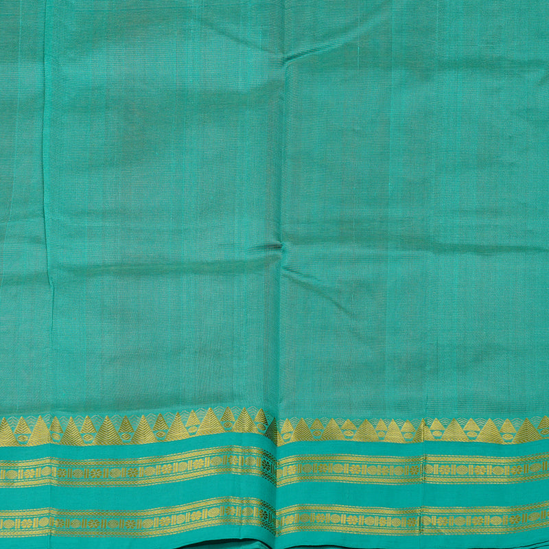 Hayagrivas Handloom Korvai Silk Cotton Sarees in Vibrant Orangish Pink KBE62D3-3