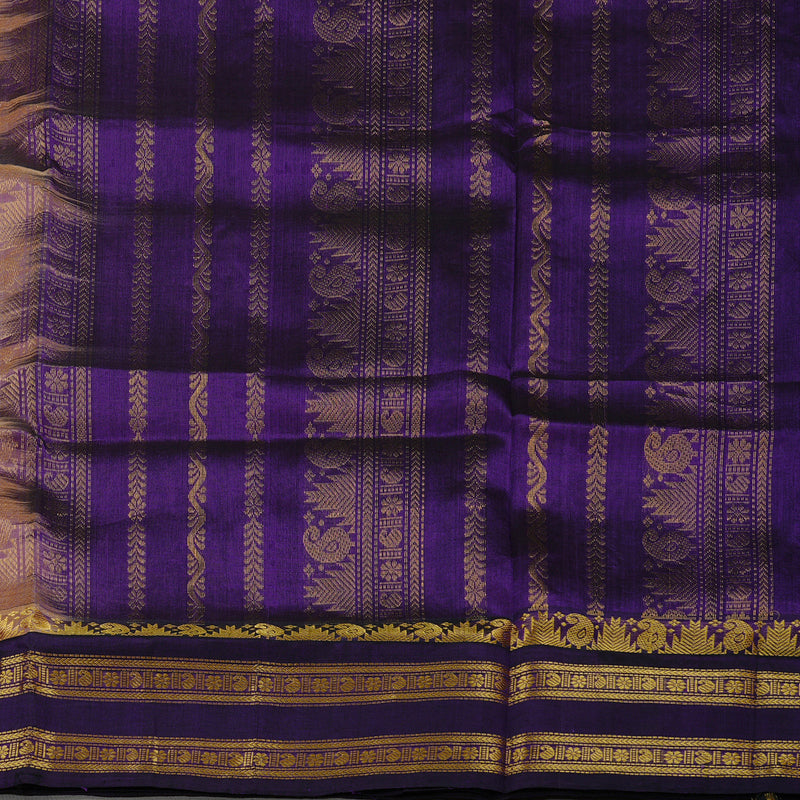 Hayagrivas Handloom Korvai Silk Cotton Saree KBE62D4-8