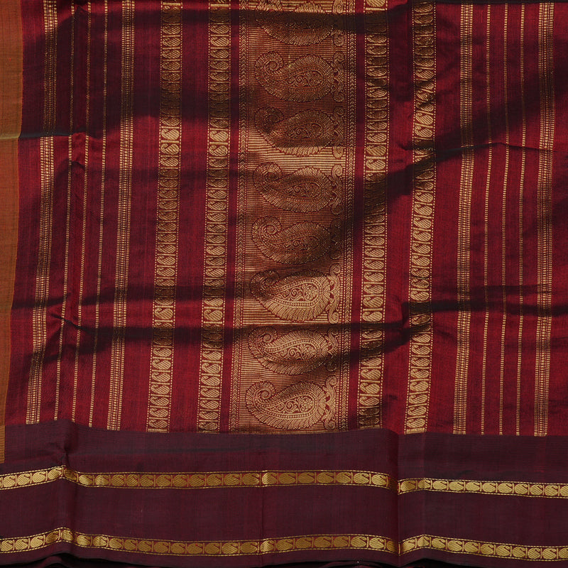 Hayagrivas Handloom Korvai Silk Cotton Saree in Soothing Sandal Beige KBE62D8-2