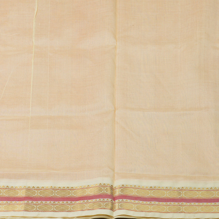Hayagrivas Orange Pure Silk Cotton Saree KBE631F8-19