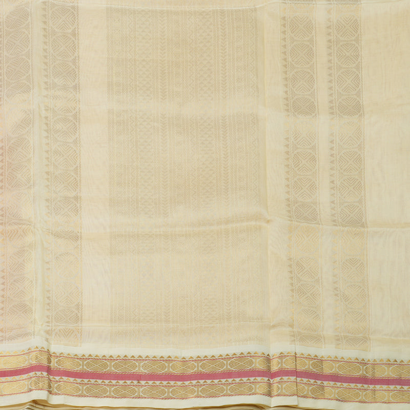 Hayagrivas Orange Pure Silk Cotton Saree KBE631F8-19