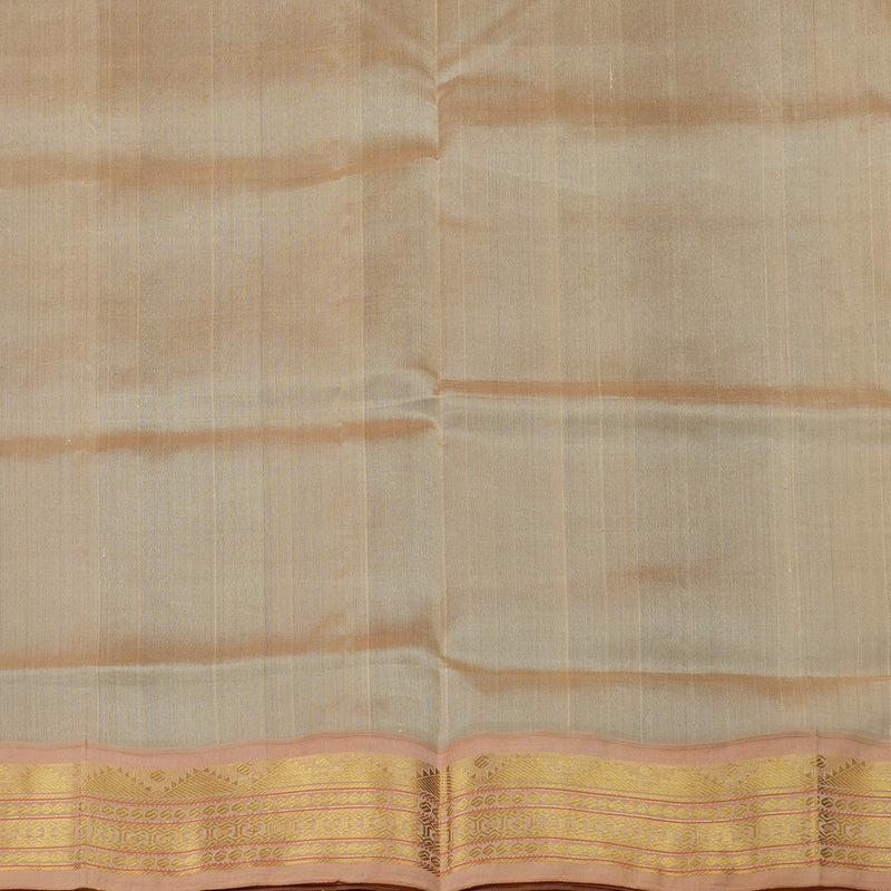 Hayagrivas Handloom Pure Silk Cotton Saree in Dark Wine Purple with Half White KBE631F8-5
