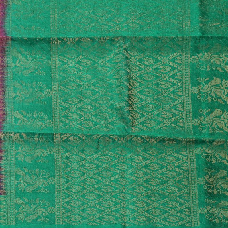 Hayagrivas Purple Handloom Soft Silk Saree KBE633F4-3