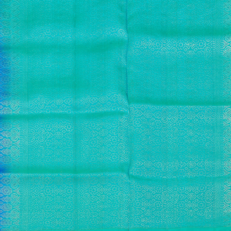 Hayagrivas Blue Handloom Soft Silk Saree KBE63D4-1