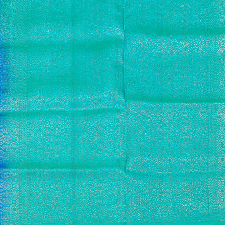 Hayagrivas Blue Handloom Soft Silk Saree KBE63D4-1