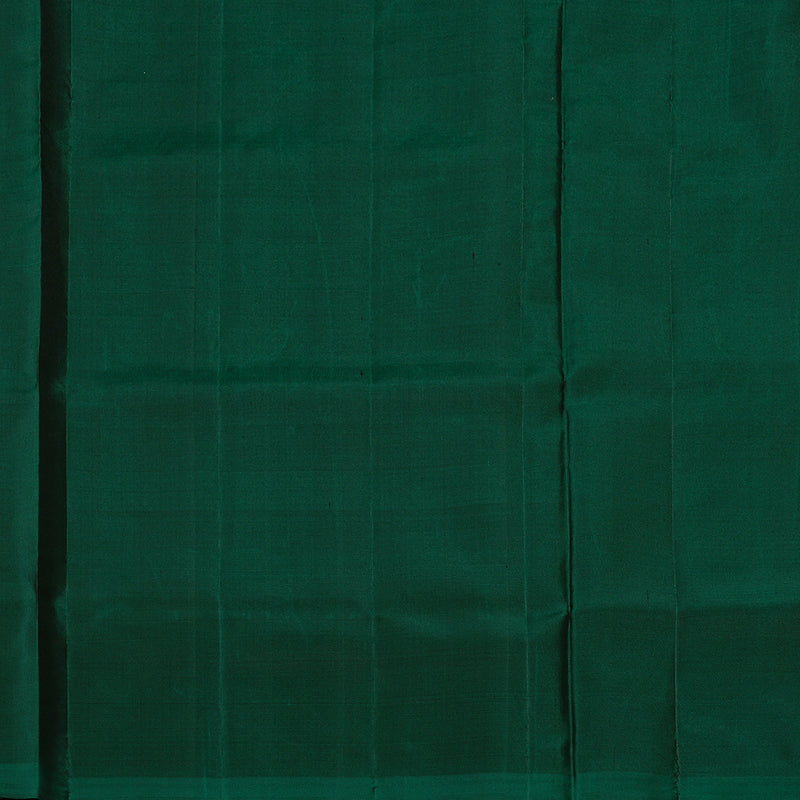 Hayagrivas Bottle Green Handloom Soft Silk Saree KBE63D5-2
