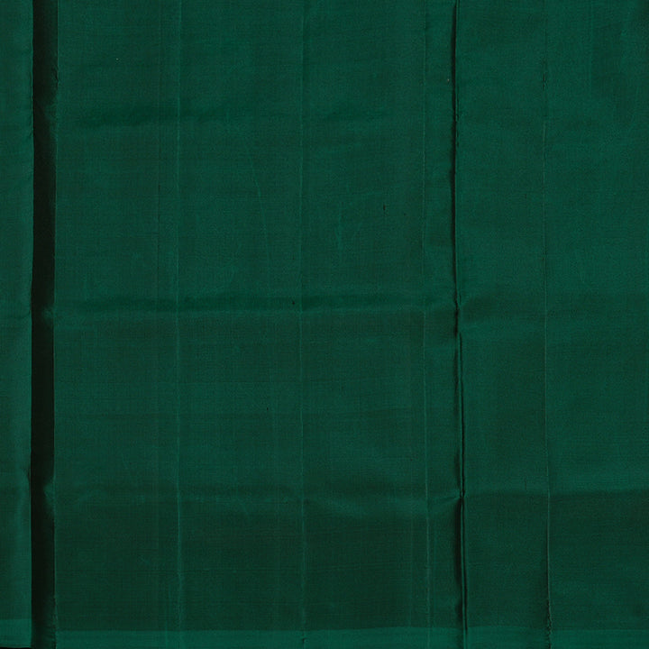 Hayagrivas Bottle Green Handloom Soft Silk Saree KBE63D5-2
