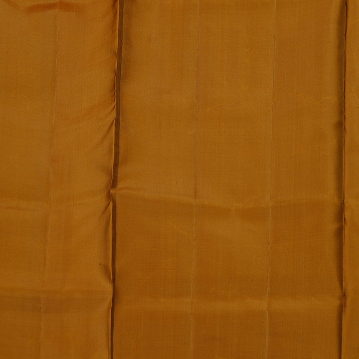 Hayagrivas Handloom Soft Silk Saree in Earthy Honey Mustard KBE63D7-2