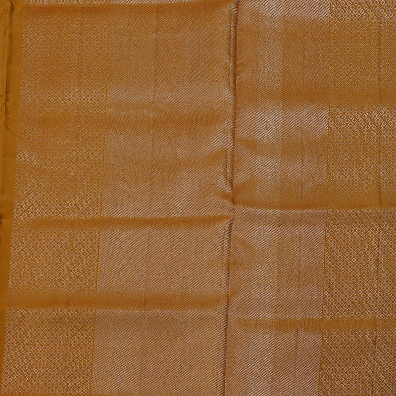 Hayagrivas Handloom Soft Silk Saree in Earthy Honey Mustard KBE63D7-2