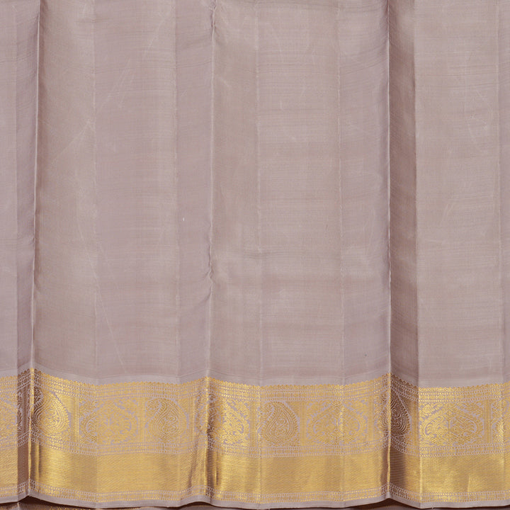 Hayagrivas Handloom Araku Maroon Kanjivaram Silk Saree with Mild Rosewood Pink Border KBE646G7-1
