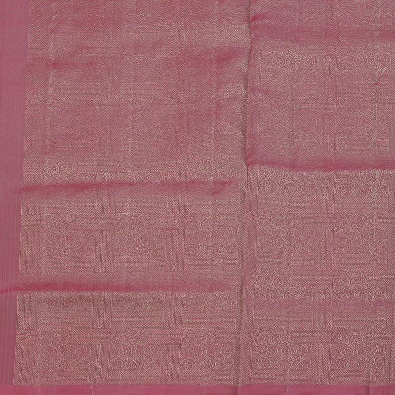Hayagrivas Onion Pink Handloom Soft Silk Saree KBE64D12-1