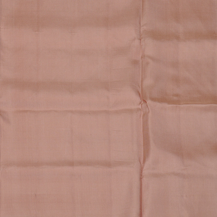Hayagrivas Peach Pink Handloom Soft Silk Saree KBE64D3-1