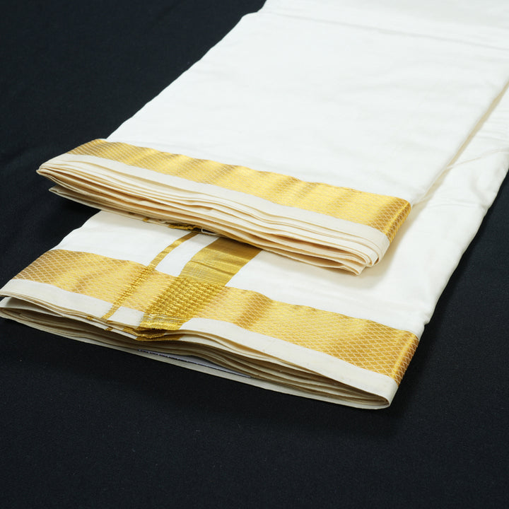 Hayagrivas Handloom 9*5 Silk Dhothi KBE651G8-9 60K